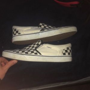 Checkered vans